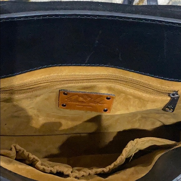 💕Patricia Nash black leather large crossbody bag - Picture 15 of 16